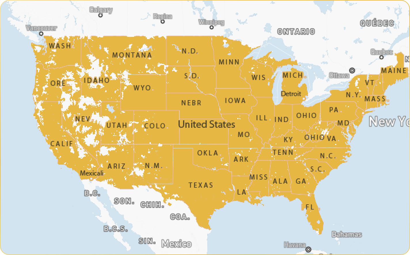 Coverage Map